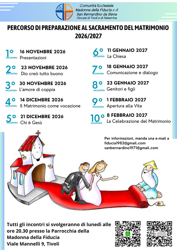 corso prematrimoniale per fidanzati 20232024